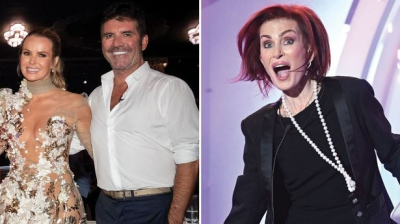 Simon Cowell Extends Hand of Support to 'Classless' Amanda Holden Amidst 'Bitter' Sharon Osbourne Feud